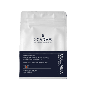 Colombia Java El Eden delivers vibrant acidity tropical fruit notes and a clean finish coffee shops Dubai roastery machinery drinkware