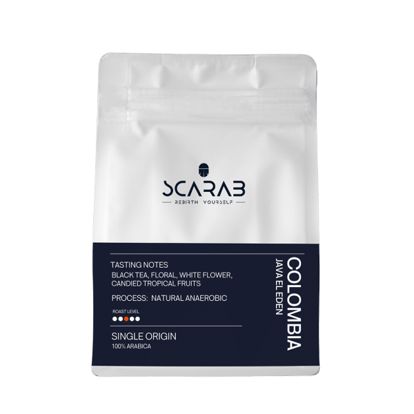 Colombia Java El Eden delivers vibrant acidity tropical fruit notes and a clean finish coffee shops Dubai roastery machinery drinkware