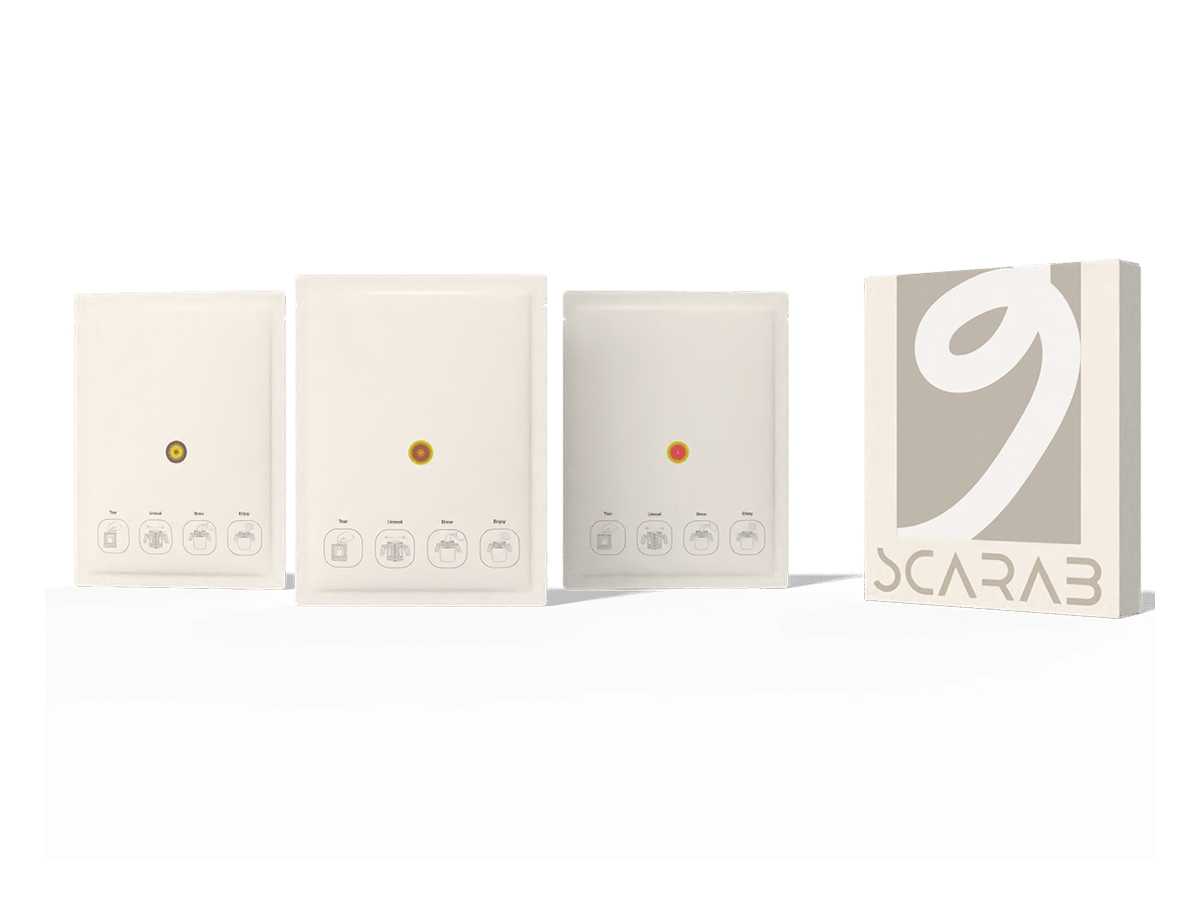 Fruity Drip Box Scarab Coffee in Dubai coffee shops Dubai roastery drinkware